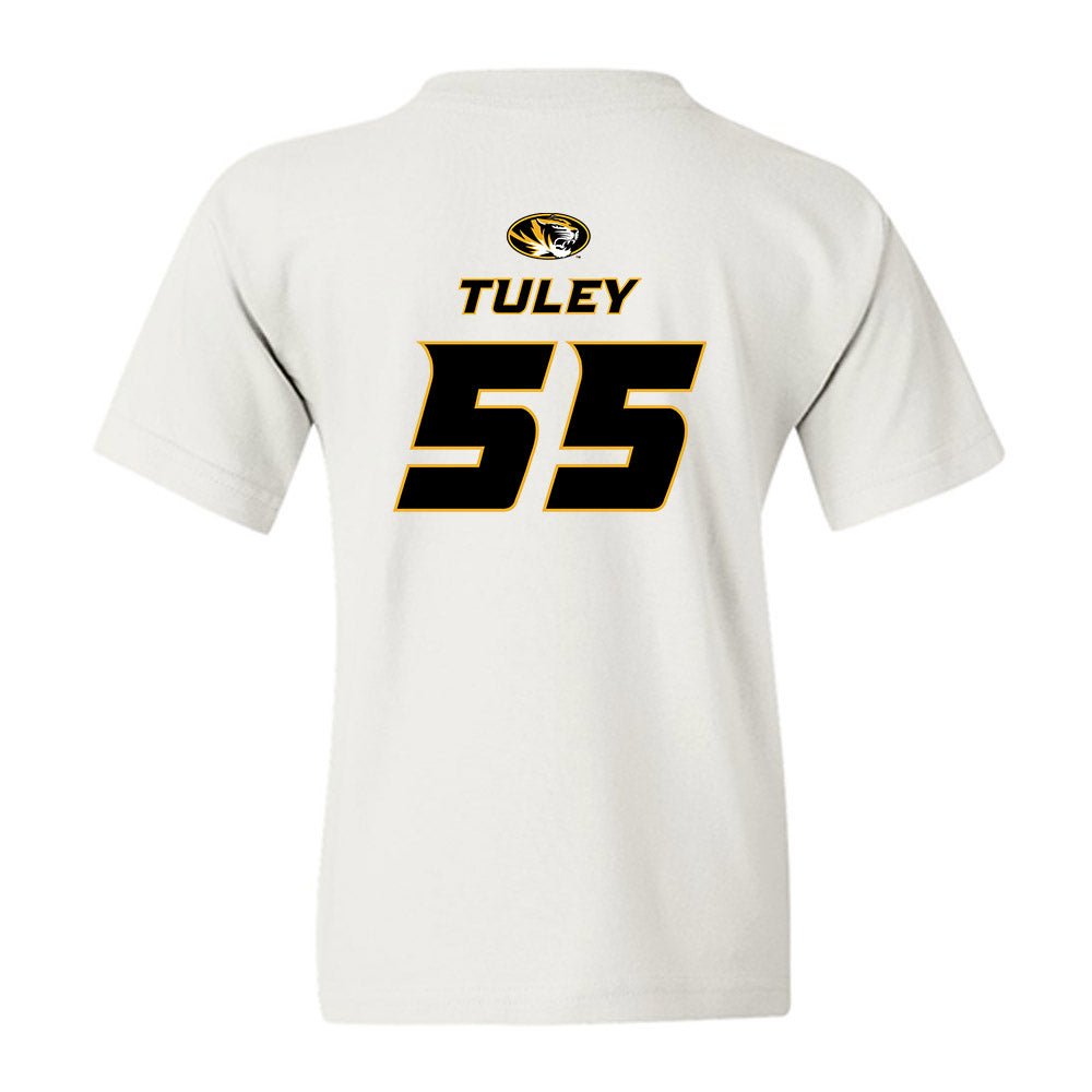 Missouri - NCAA Football : Cavan Tuley - Replica Shersey Youth T-Shirt-1