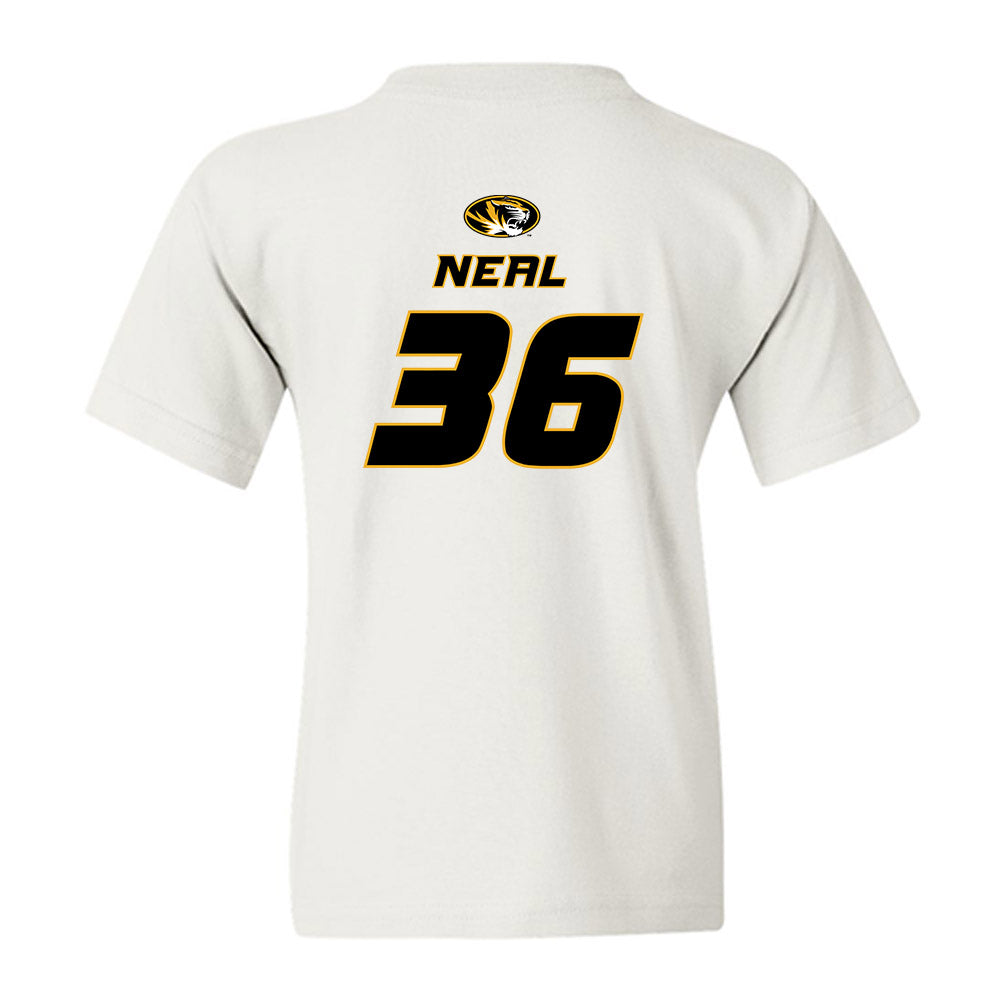 Missouri - NCAA Football : Trashundon Neal - Replica Shersey Youth T-Shirt-1