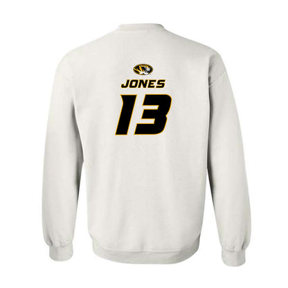 Missouri - NCAA Football : Jaden Jones - Replica Shersey Crewneck Sweatshirt-1