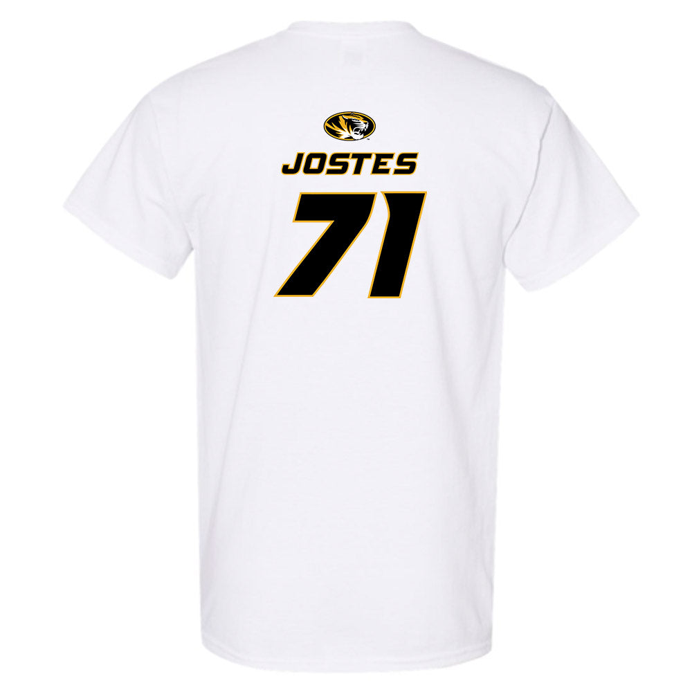 Missouri - NCAA Football : Ryan Jostes - Replica Shersey T-Shirt-1