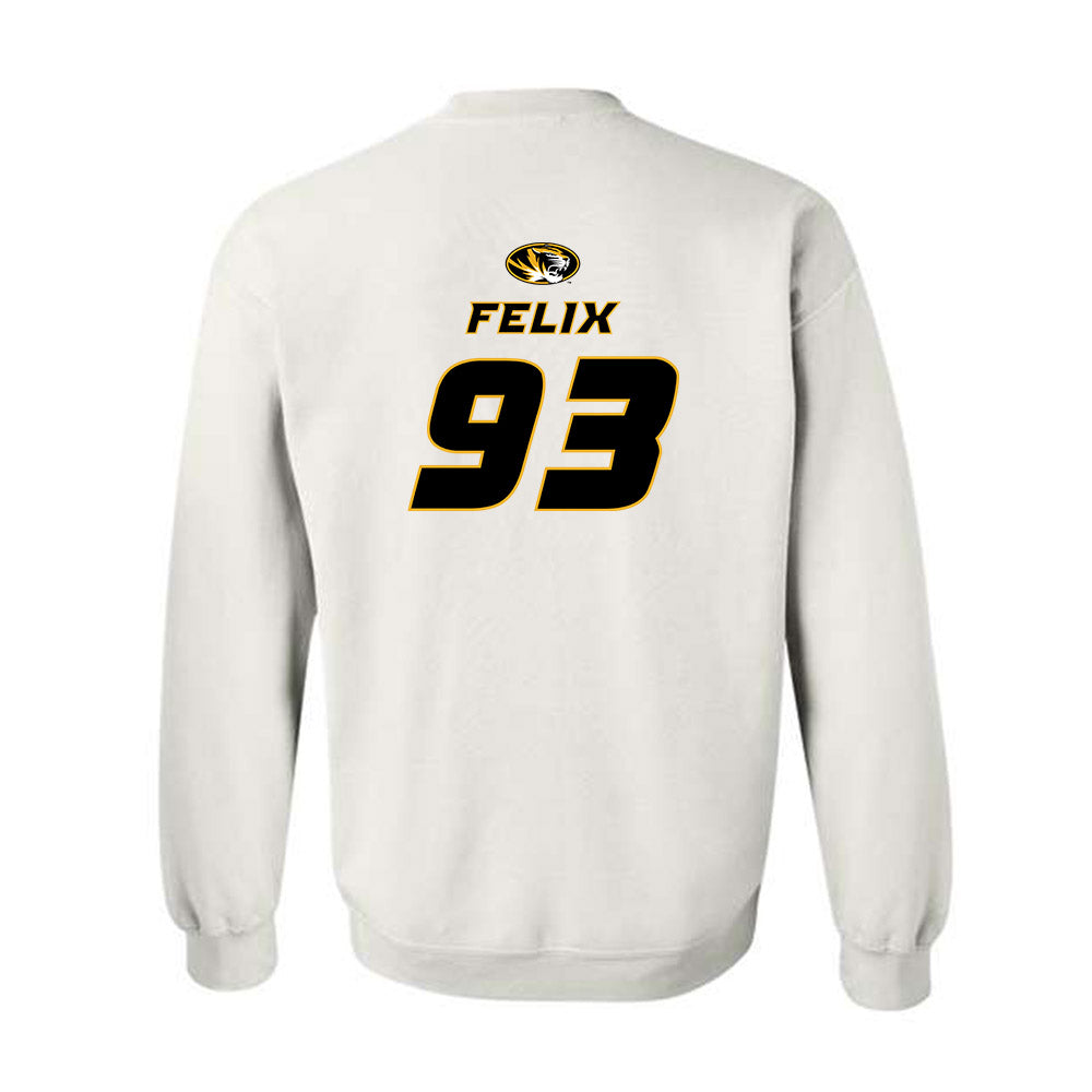 Missouri - NCAA Football : Jocques Felix - Replica Shersey Crewneck Sweatshirt-1