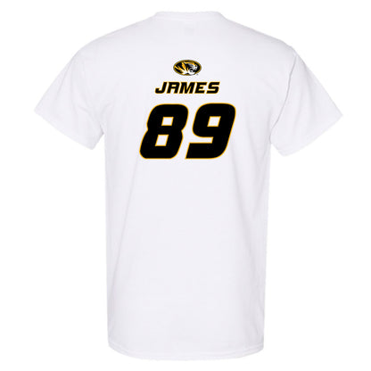 Missouri - NCAA Football : Jude James - Replica Shersey T-Shirt-1