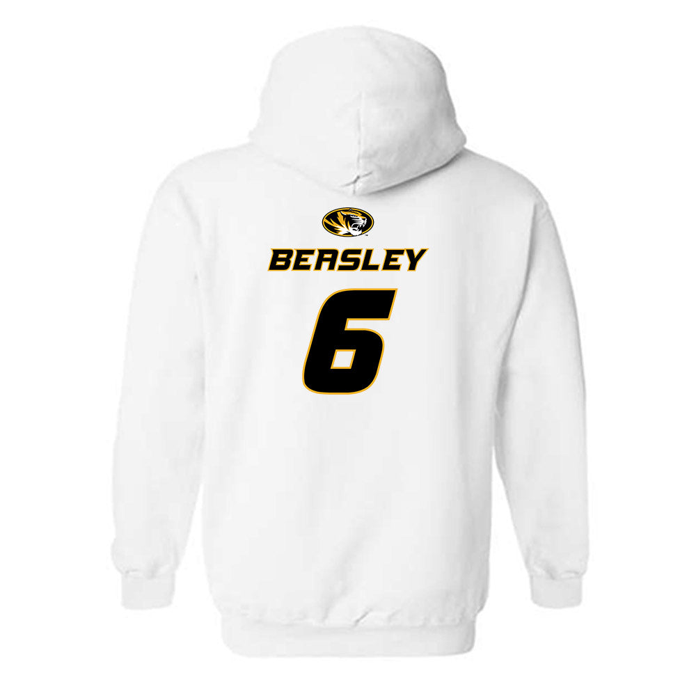 Missouri - NCAA Football : Jeremiah Beasley - Replica Shersey Hooded Sweatshirt-1