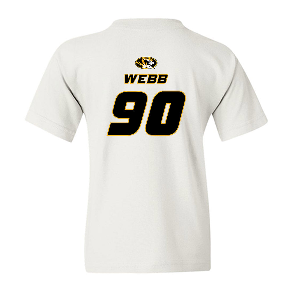Missouri - NCAA Football : Sterling Webb - Replica Shersey Youth T-Shirt-1