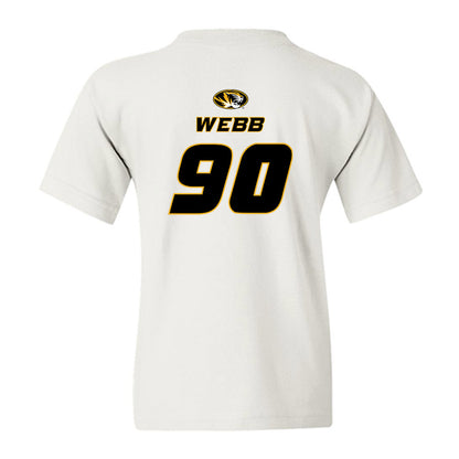 Missouri - NCAA Football : Sterling Webb - Replica Shersey Youth T-Shirt-1