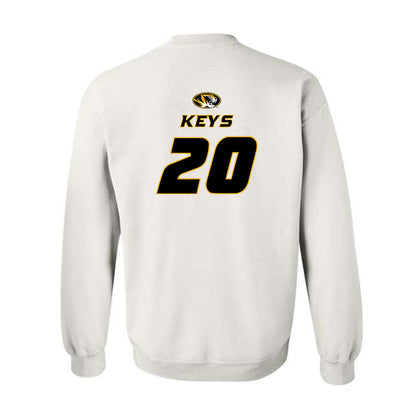 Missouri - NCAA Football : Cameron Keys - Replica Shersey Crewneck Sweatshirt-1