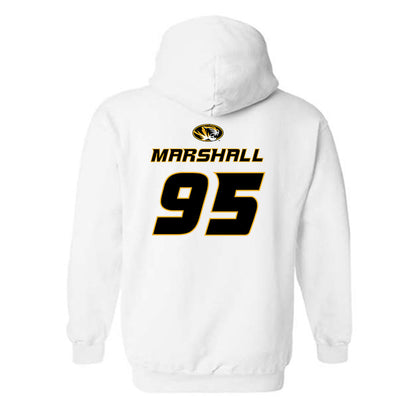 Missouri - NCAA Football : Jalen Marshall - Replica Shersey Hooded Sweatshirt-1