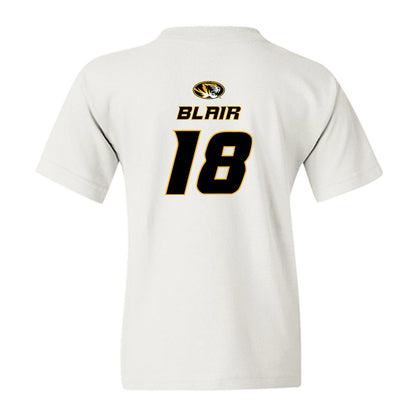 Missouri - NCAA Football : JaDon Blair - Replica Shersey Youth T-Shirt-1
