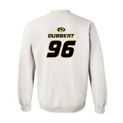 Missouri - NCAA Football : Aidan Dubbert - Replica Shersey Crewneck Sweatshirt-1