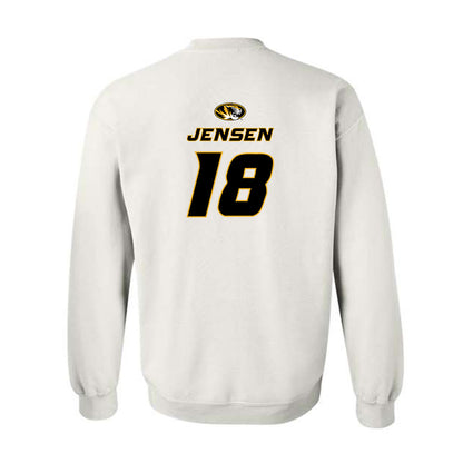Missouri - NCAA Football : Isaac Jensen - Replica Shersey Crewneck Sweatshirt-1