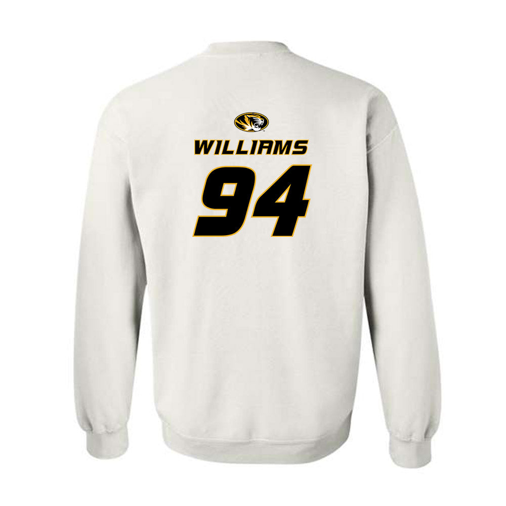 Missouri - NCAA Football : Sam Williams - Replica Shersey Crewneck Sweatshirt-1