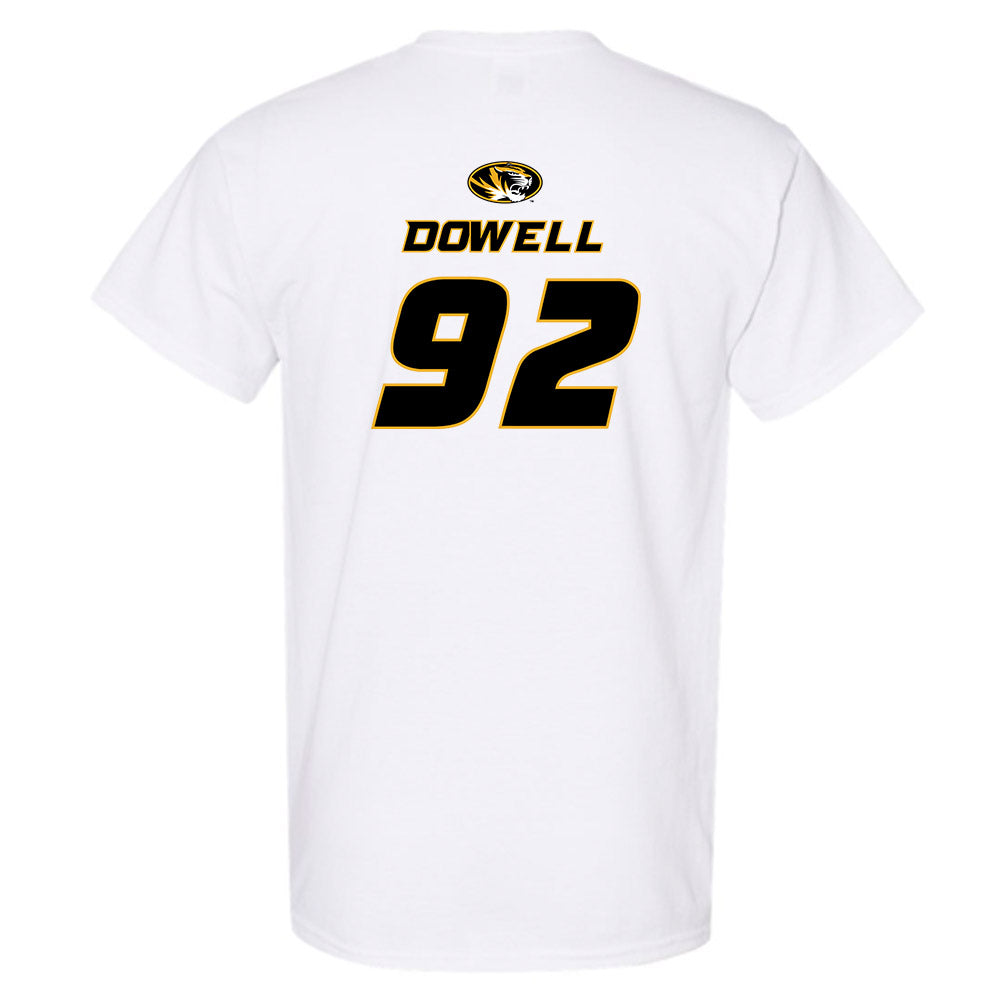 Missouri - NCAA Football : Jason Dowell - Replica Shersey T-Shirt-1