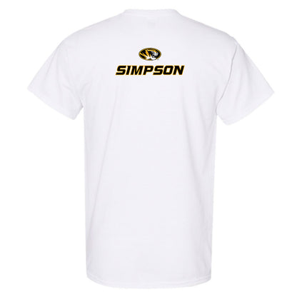 Missouri - NCAA Football : Donta Simpson - Replica Shersey T-Shirt-1