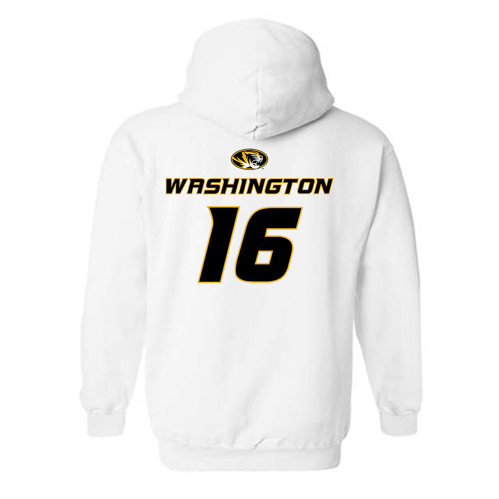 Missouri - NCAA Football : Bobby Washington - Replica Shersey Hooded Sweatshirt-1