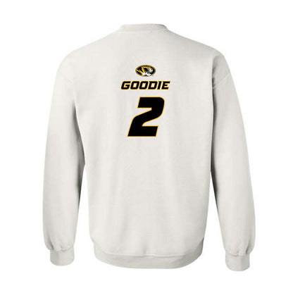 Missouri - NCAA Football : Caleb Goodie - Replica Shersey Crewneck Sweatshirt-1
