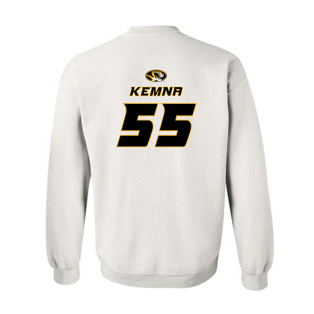Missouri - NCAA Football : Will Kemna - Replica Shersey Crewneck Sweatshirt-1