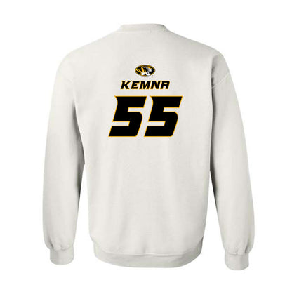 Missouri - NCAA Football : Will Kemna - Replica Shersey Crewneck Sweatshirt-1