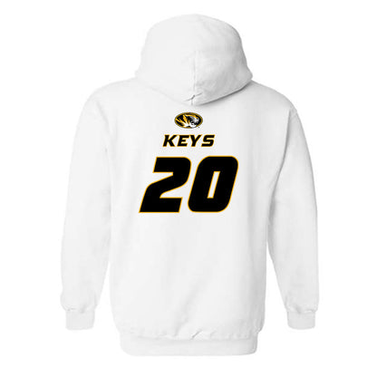 Missouri - NCAA Football : Cameron Keys - Replica Shersey Hooded Sweatshirt-1