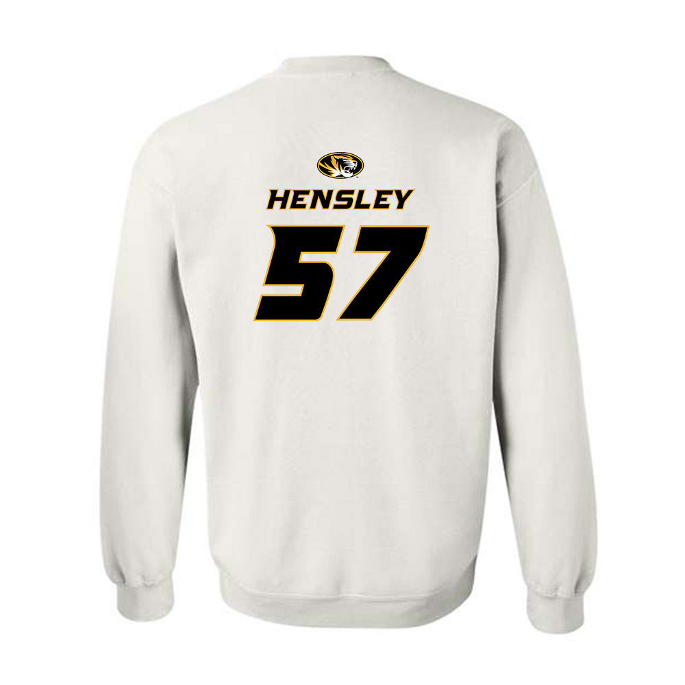 Missouri - NCAA Football : Mark Hensley - Replica Shersey Crewneck Sweatshirt-1