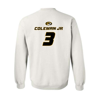 Missouri - NCAA Football : Kevin Coleman Jr - Replica Shersey Crewneck Sweatshirt-1