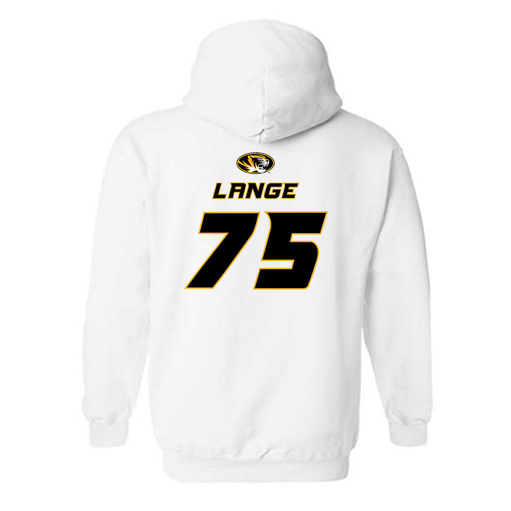 Missouri - NCAA Football : Jack Lange - Replica Shersey Hooded Sweatshirt-1
