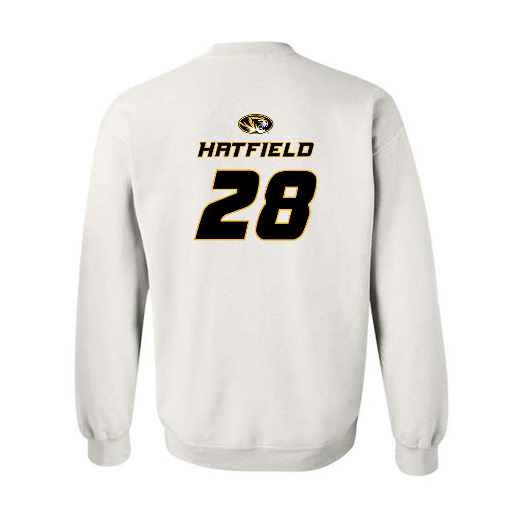 Missouri - NCAA Football : Preston Hatfield - Replica Shersey Crewneck Sweatshirt-1