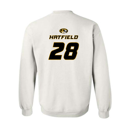 Missouri - NCAA Football : Preston Hatfield - Replica Shersey Crewneck Sweatshirt-1