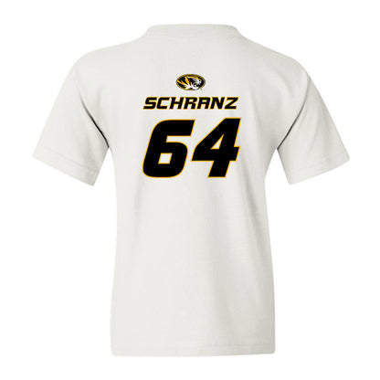 Missouri - NCAA Football : Joseph Schranz - Replica Shersey Youth T-Shirt-1
