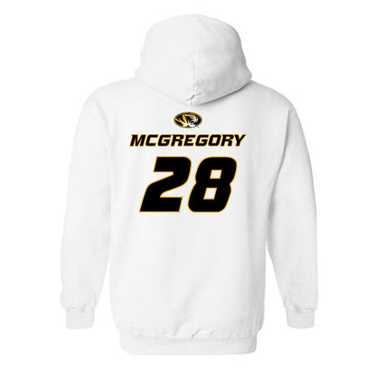 Missouri - NCAA Football : Jayden Mcgregory - Replica Shersey Hooded Sweatshirt-1