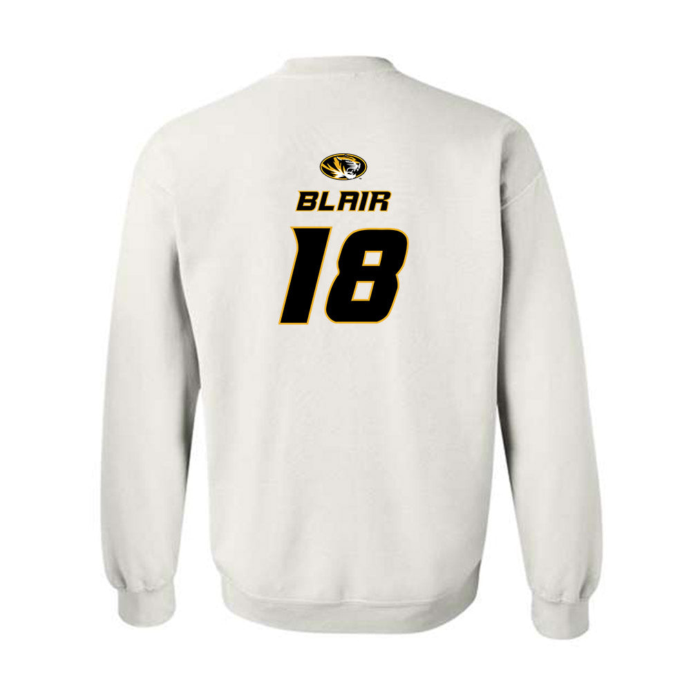 Missouri - NCAA Football : JaDon Blair - Replica Shersey Crewneck Sweatshirt-1