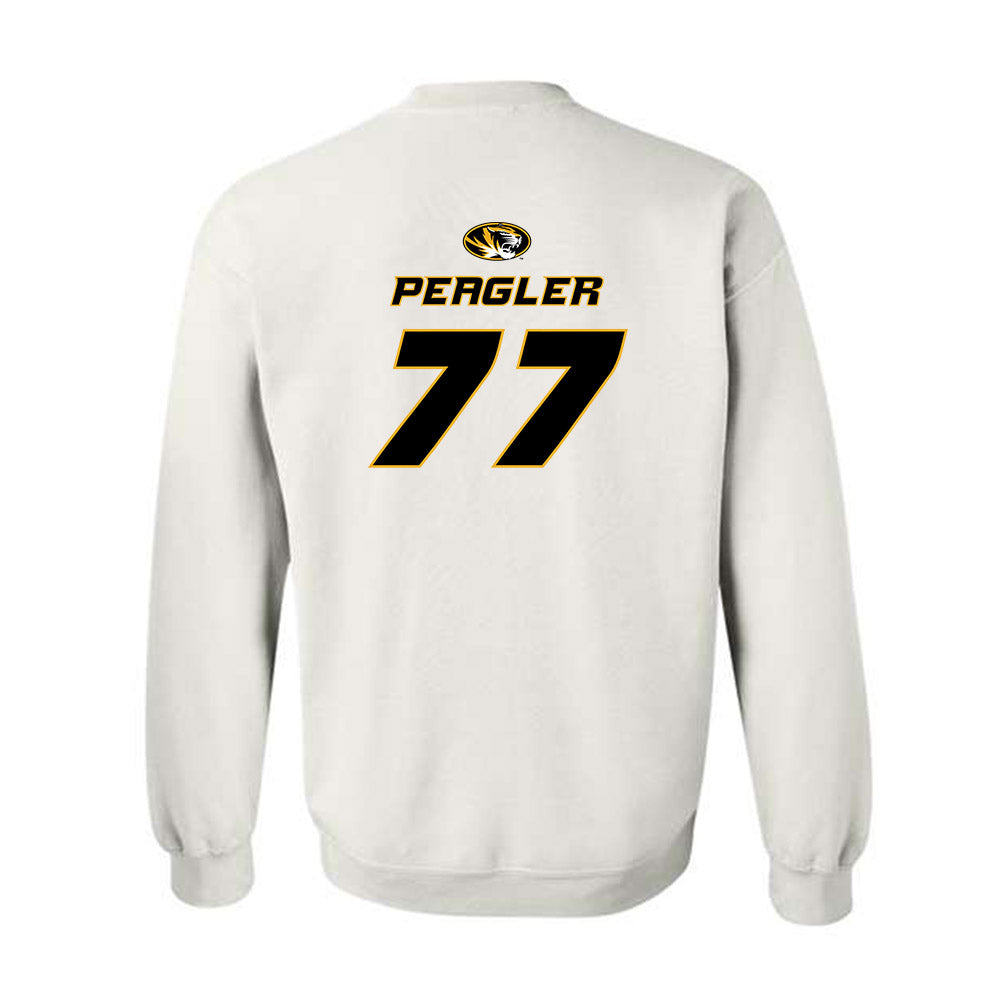 Missouri - NCAA Football : Curtis Peagler - Replica Shersey Crewneck Sweatshirt-1