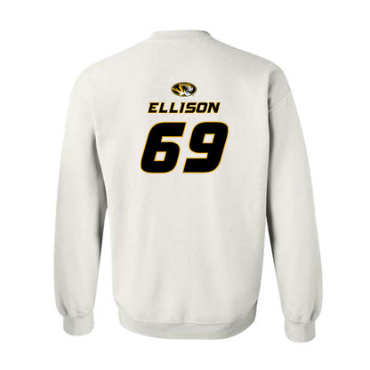 Missouri - NCAA Football : Braylon Ellison - Replica Shersey Crewneck Sweatshirt-1