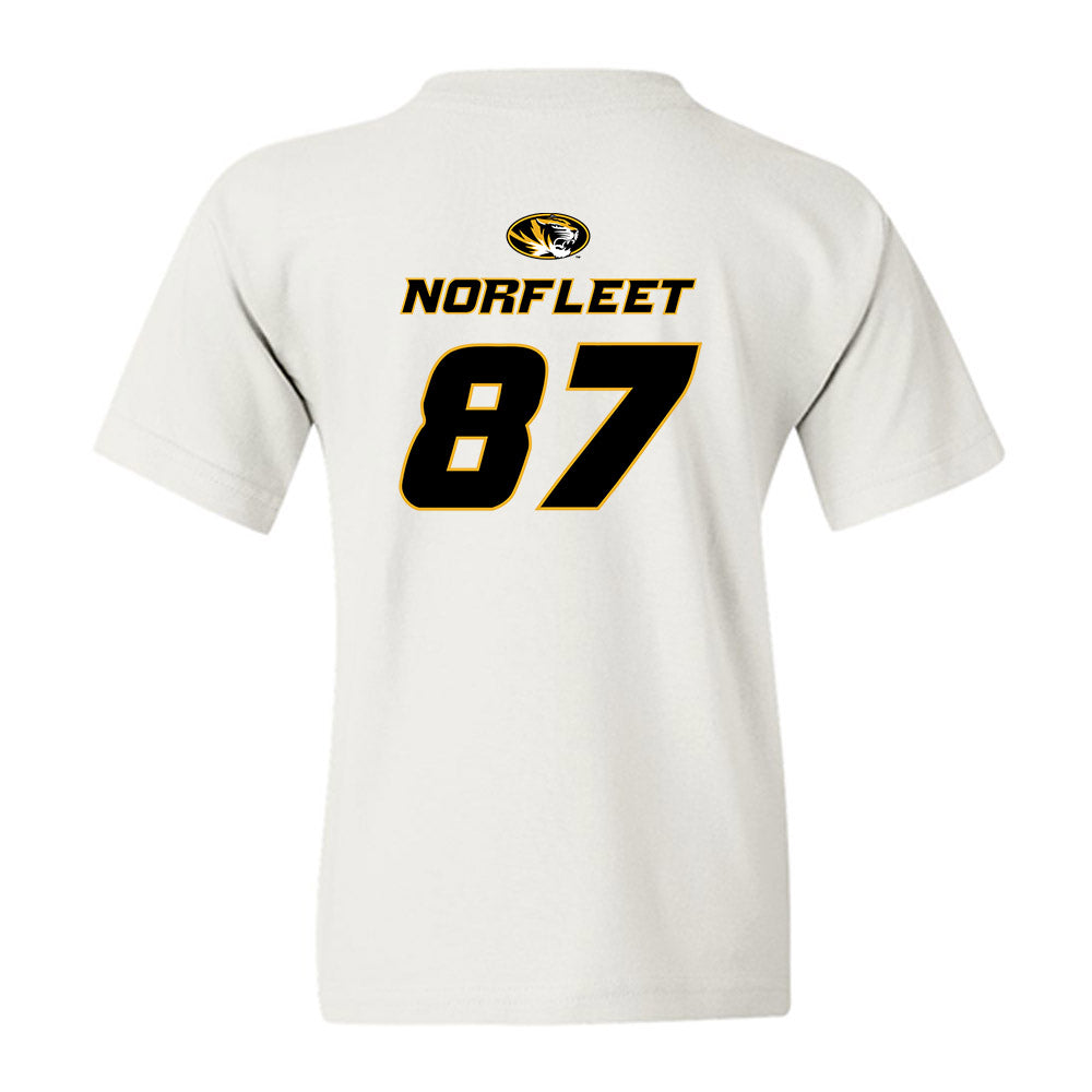 Missouri - NCAA Football : Brett Norfleet - Replica Shersey Youth T-Shirt-1