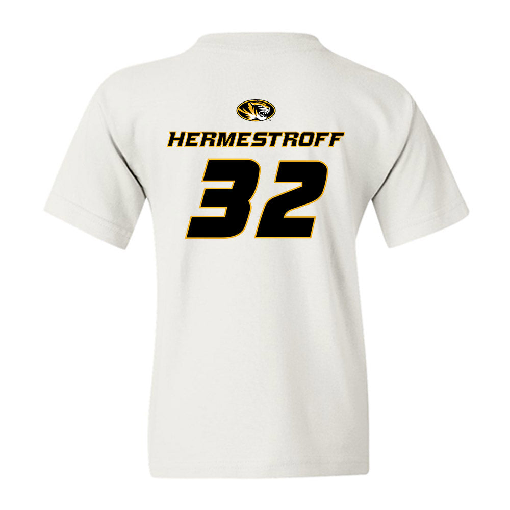 Missouri - NCAA Football : Maddux Hermestroff - Replica Shersey Youth T-Shirt-1