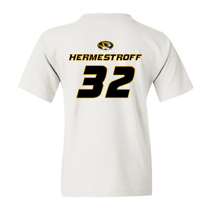Missouri - NCAA Football : Maddux Hermestroff - Replica Shersey Youth T-Shirt-1
