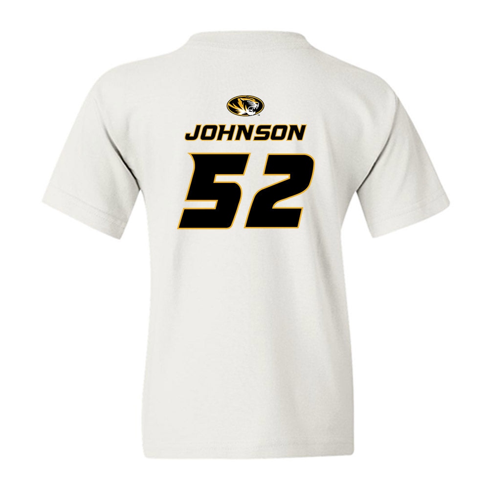 Missouri - NCAA Football : Demarcus Johnson - Replica Shersey Youth T-Shirt-1