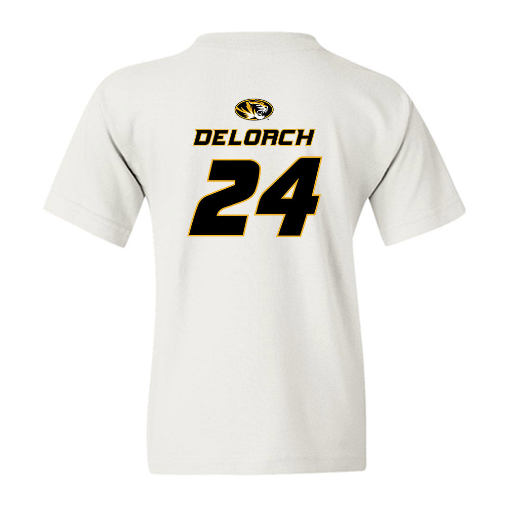 Missouri - NCAA Football : Nicholas DeLoach - Replica Shersey Youth T-Shirt-1