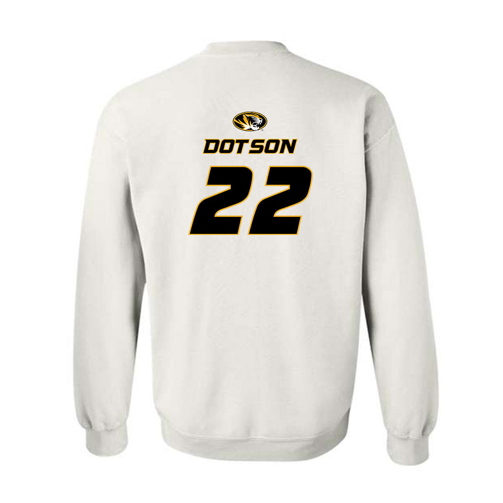 Missouri - NCAA Football : Elijah Dotson - Replica Shersey Crewneck Sweatshirt-1