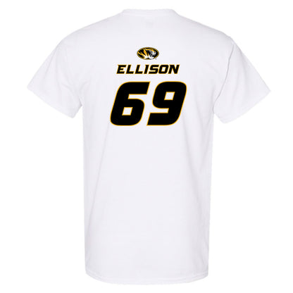 Missouri - NCAA Football : Braylon Ellison - Replica Shersey T-Shirt-1