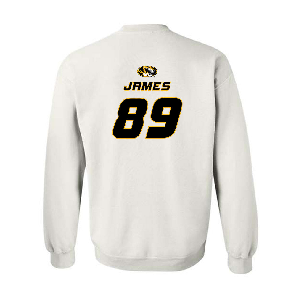 Missouri - NCAA Football : Jude James - Replica Shersey Crewneck Sweatshirt-1