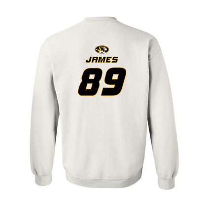 Missouri - NCAA Football : Jude James - Replica Shersey Crewneck Sweatshirt-1