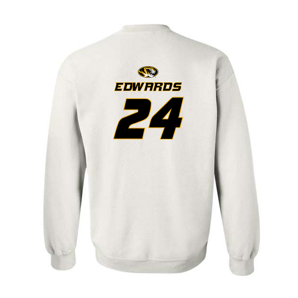 Missouri - NCAA Football : Xaishaun Edwards - Replica Shersey Crewneck Sweatshirt-1