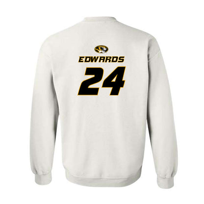 Missouri - NCAA Football : Xaishaun Edwards - Replica Shersey Crewneck Sweatshirt-1