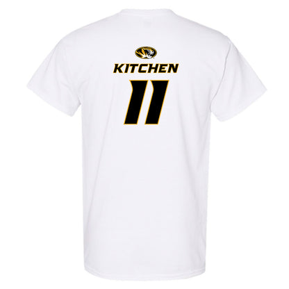 Missouri - NCAA Football : Langden Kitchen - Replica Shersey T-Shirt-1