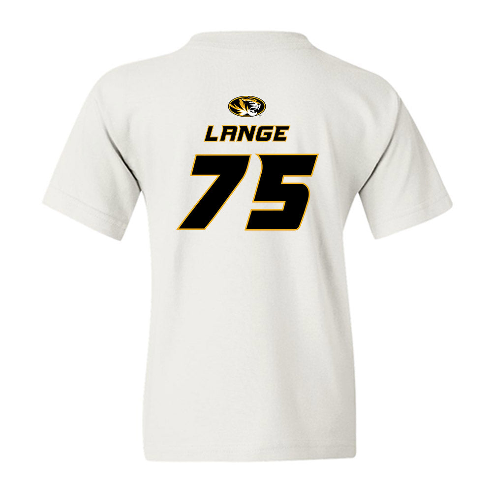 Missouri - NCAA Football : Jack Lange - Replica Shersey Youth T-Shirt-1