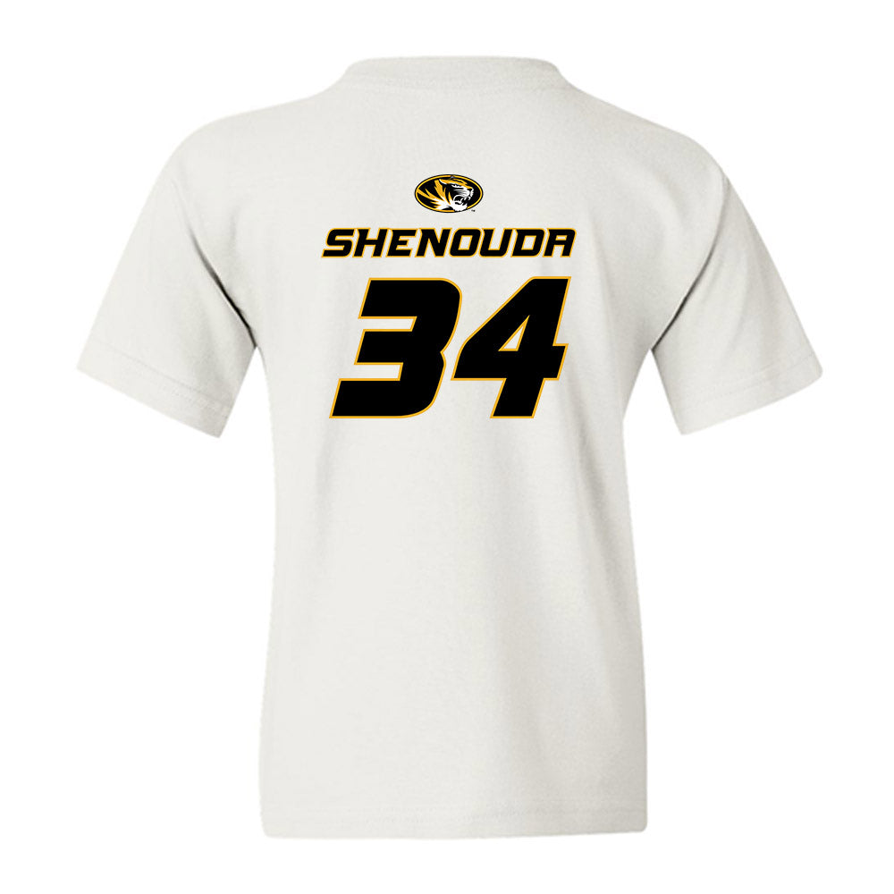 Missouri - NCAA Football : Mark Shenouda - Replica Shersey Youth T-Shirt-1