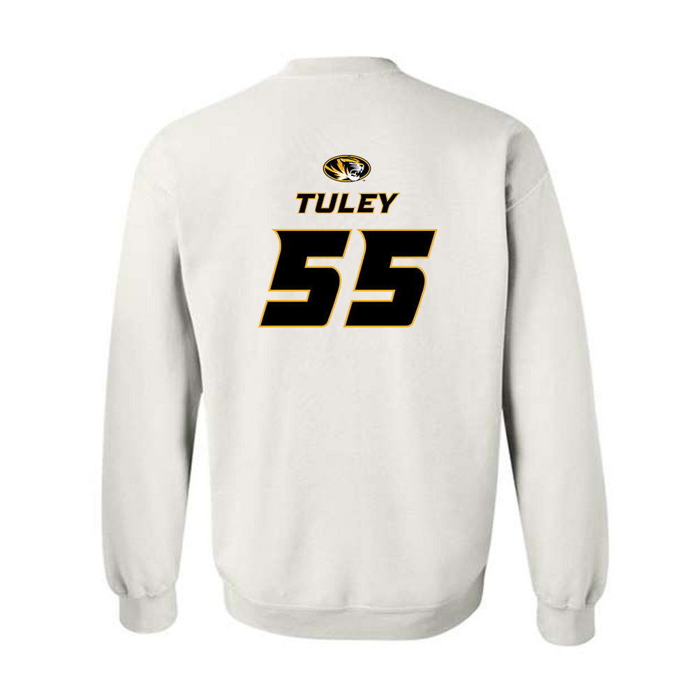 Missouri - NCAA Football : Cavan Tuley - Replica Shersey Crewneck Sweatshirt-1