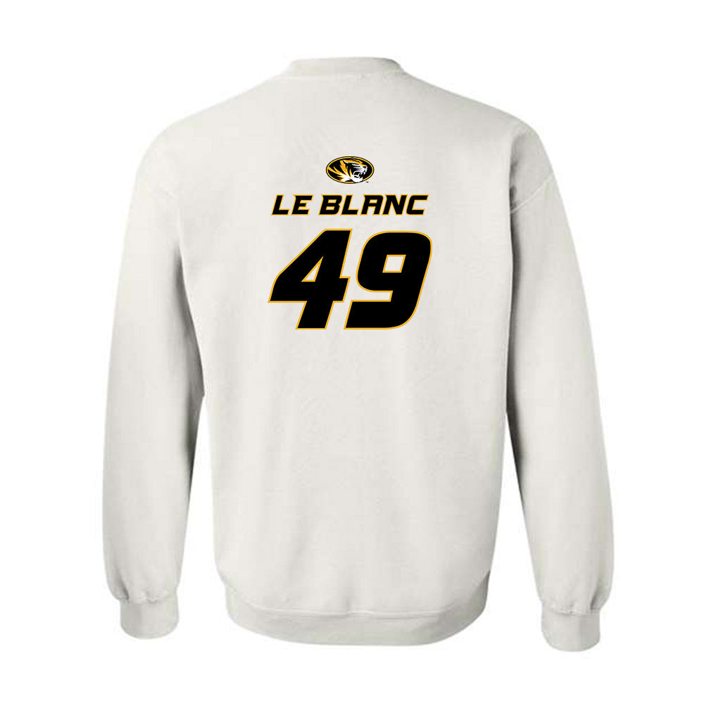 Missouri - NCAA Football : Brett Le Blanc - Replica Shersey Crewneck Sweatshirt