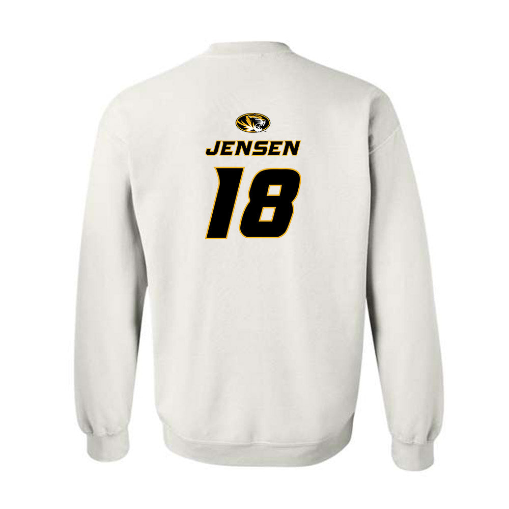 Missouri - NCAA Football : Isaac Jensen - Replica Shersey Crewneck Sweatshirt-1
