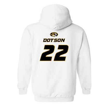 Missouri - NCAA Football : Elijah Dotson - Replica Shersey Hooded Sweatshirt-1